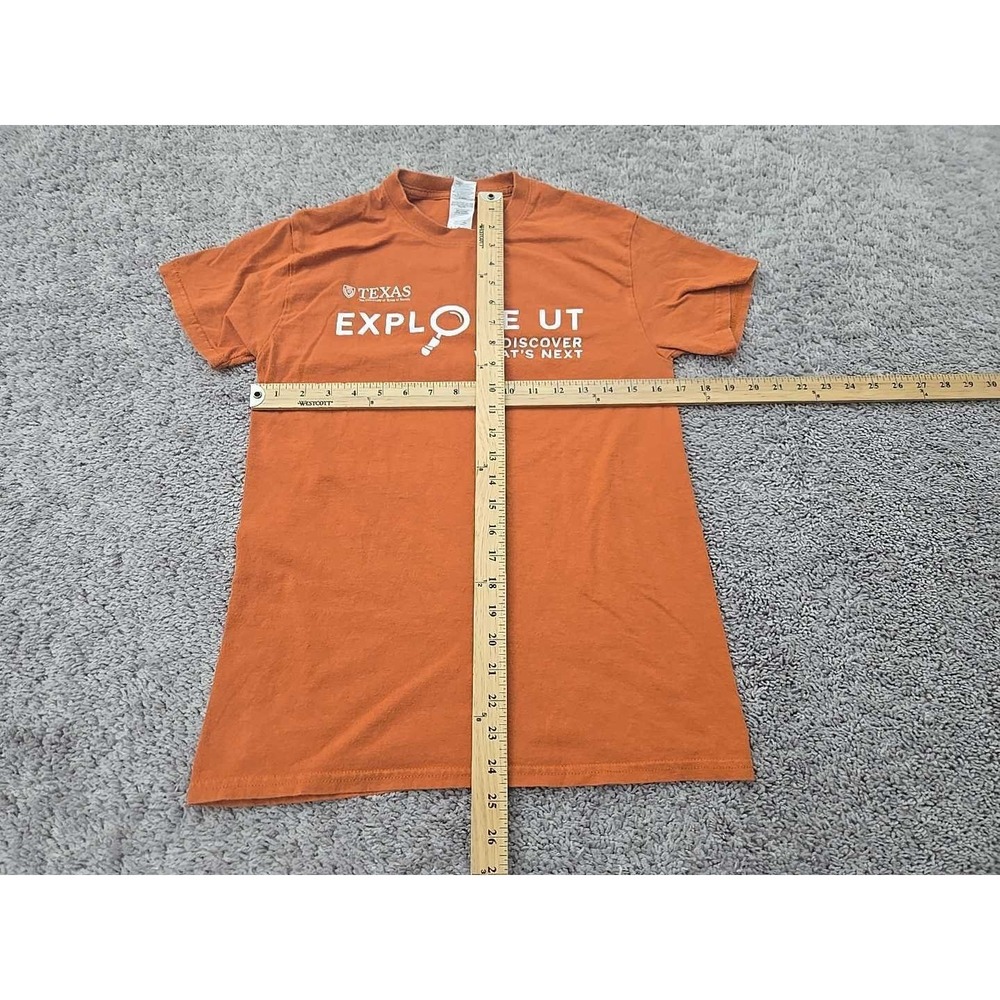 Texas Longhorns T Shirt Mens Small Explore‎ UT Discover What's Next - Picture 5 of 7